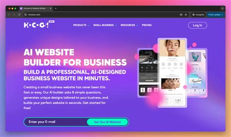 hocoos|Hocoos And 101 Other AI Alternatives For Website building.